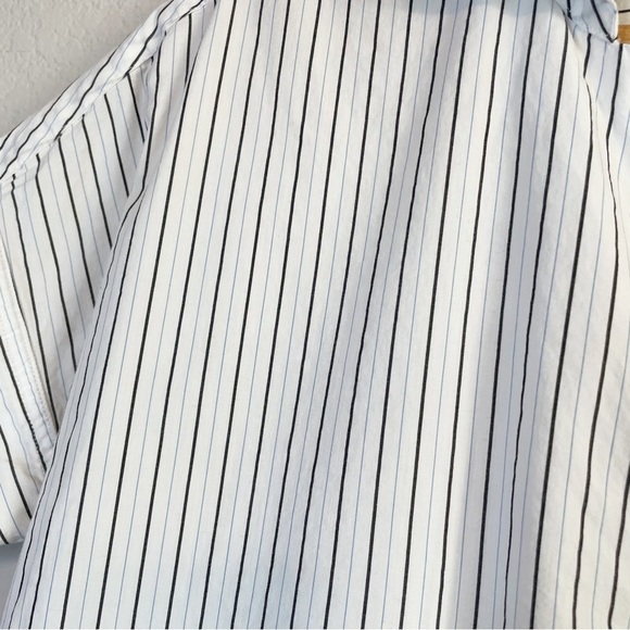 Madewell White and Black Striped Top - Picture 6 of 10